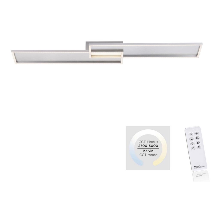 Paul Neuhaus 8371-55 - Plafonnier dimmable LED AMARA LED/40W/230V + télécommande