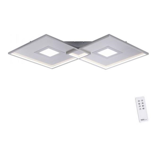 Paul Neuhaus 8378-55 - Dimbare LED plafondlamp AMARA LED/45W/230V glanzend chroom + afstandsbediening