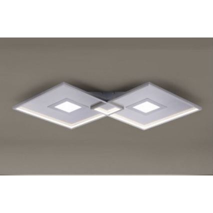 Paul Neuhaus 8378-55 - Dimbare LED plafondlamp AMARA LED/45W/230V glanzend chroom + afstandsbediening