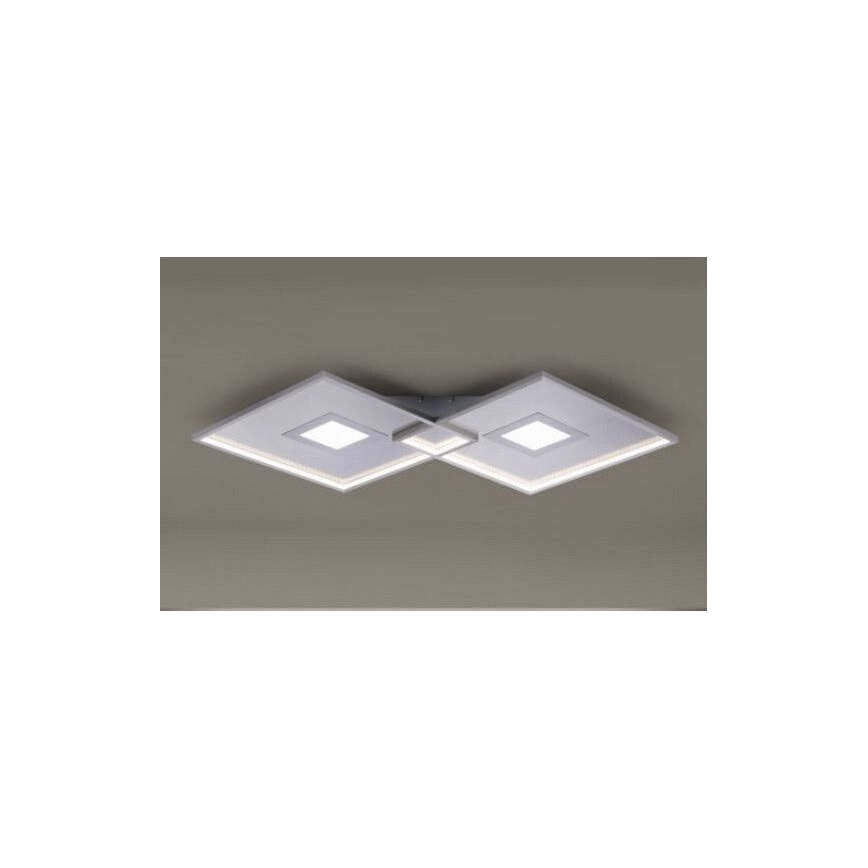 Paul Neuhaus 8378-55 - Plafonnier à intensité variable AMARA LED/45W/230V chrome brillant + télécommande