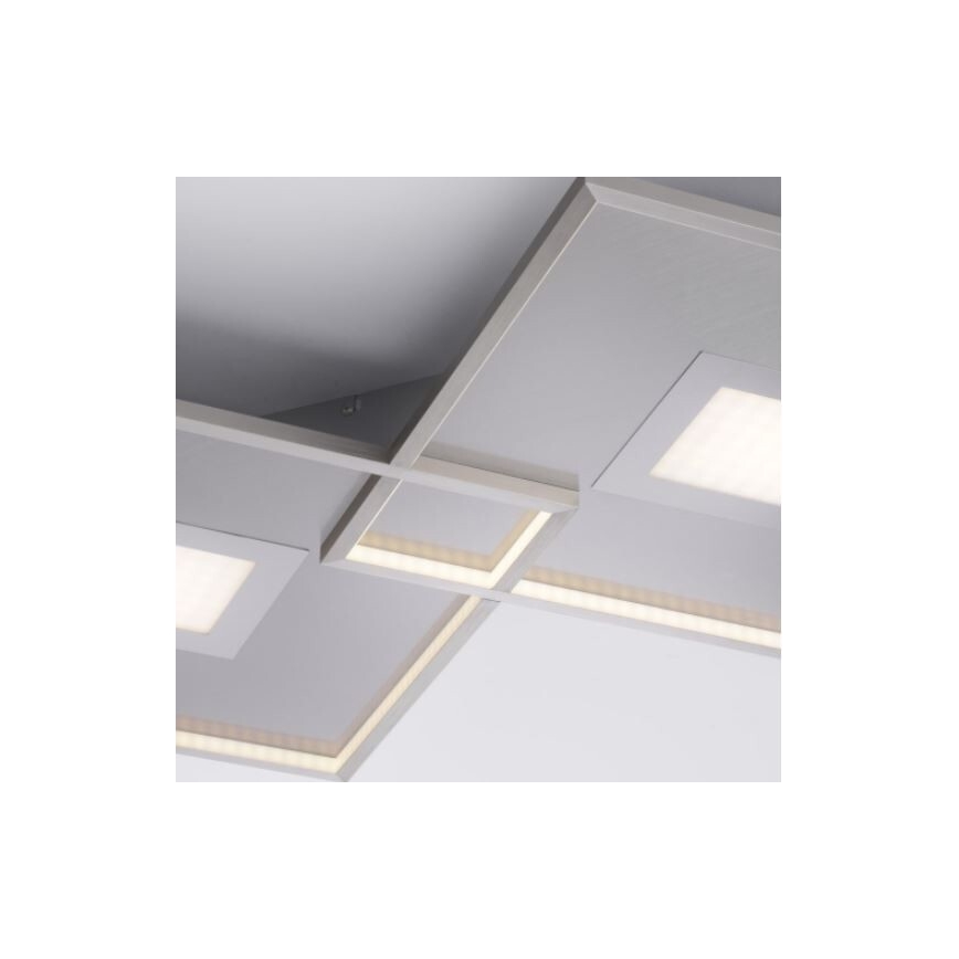 Paul Neuhaus 8378-55 - Plafonnier à intensité variable AMARA LED/45W/230V chrome brillant + télécommande