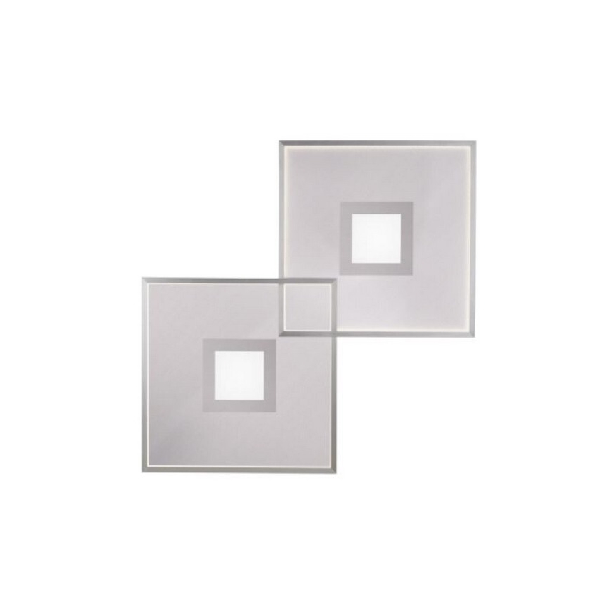 Paul Neuhaus 8378-55 - Plafonnier à intensité variable AMARA LED/45W/230V chrome brillant + télécommande