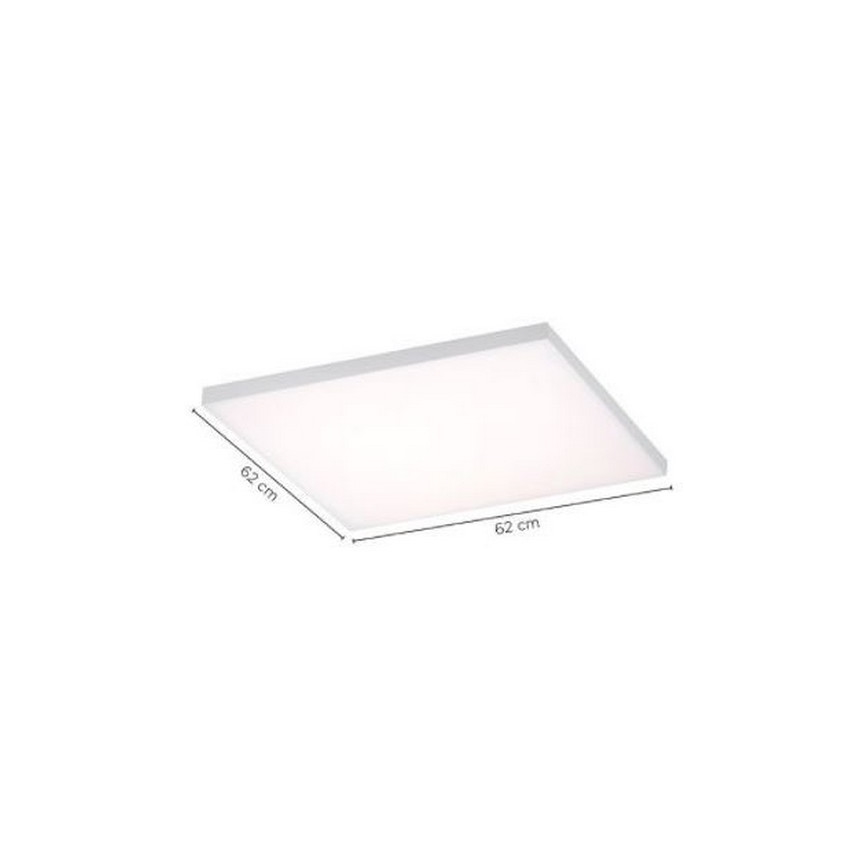Paul Neuhaus 8492-16 - Dimbaar LED Paneel voor Oppervlak Montage FRAMELESS LED/35W/230V + afstandsbediening