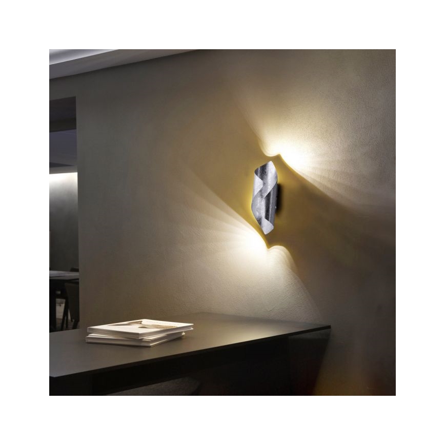 Paul Neuhaus 9030-21 - LED Wand Lamp NEVIS LED/6W/230V zilver
