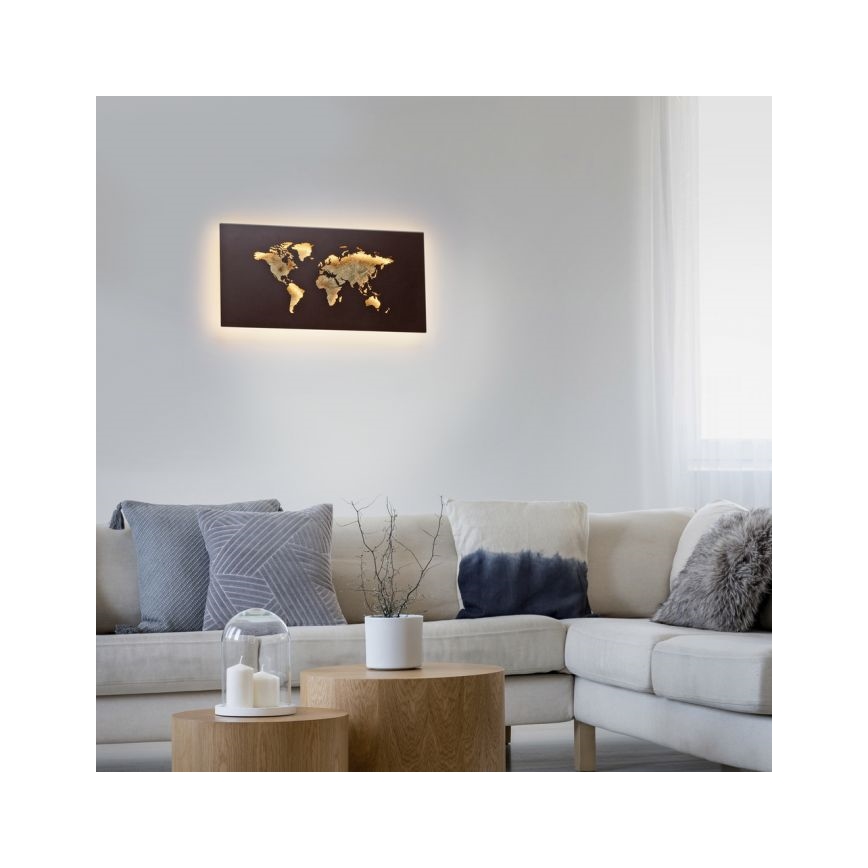 Paul Neuhaus 9056-48 - LED Decoratief wandlicht MAP LED/25W/230V 3000K