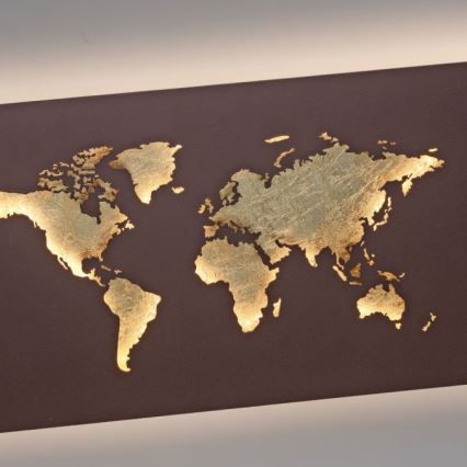 Paul Neuhaus 9056-48 - LED Decoratief wandlicht MAP LED/25W/230V 3000K