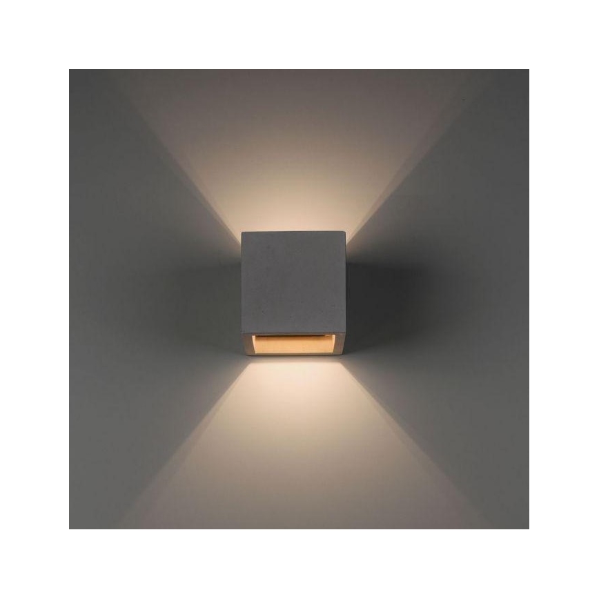 Paul Neuhaus 9069-22 - Applique murale ETON 1xG9/25W/230V béton