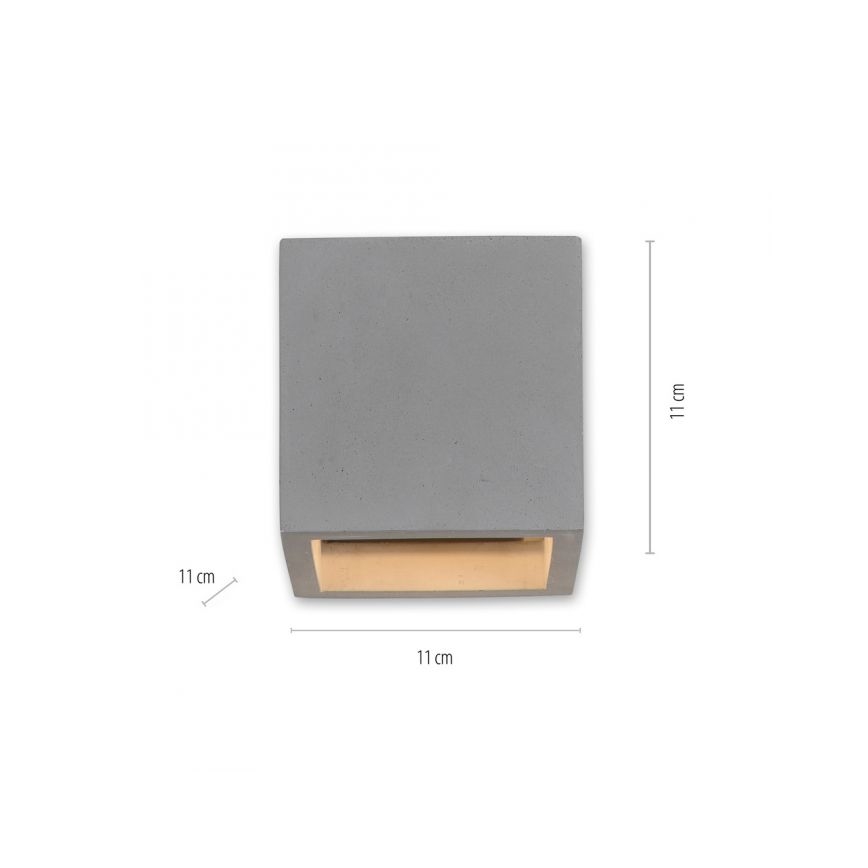 Paul Neuhaus 9069-22 - Wandlamp ETON 1xG9/25W/230V beton