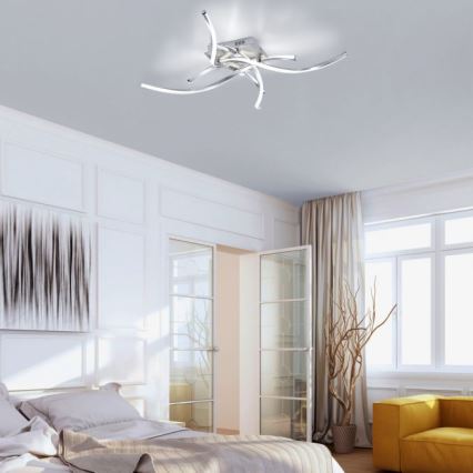 Paul Neuhaus 9144-55 - Dimbare LED Hanglamp voor Oppervlak Montage POLINA LED/27W/230V