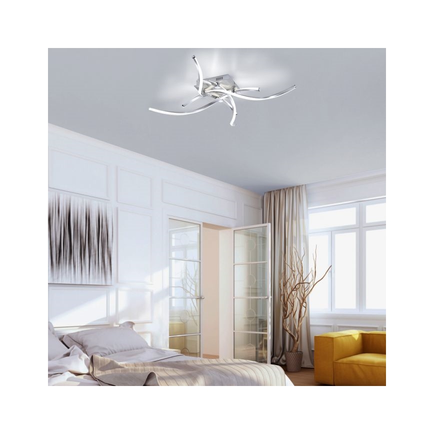 Paul Neuhaus 9144-55 - Dimbare LED Hanglamp voor Oppervlak Montage POLINA LED/27W/230V