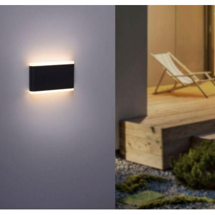 Paul Neuhaus 9483-13 - LED Wandlamp voor buiten ELSA 2xLED/5,4W/230V IP65