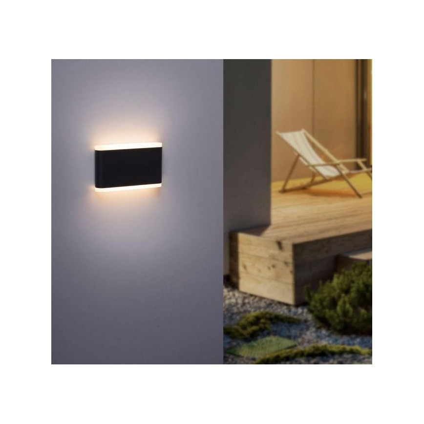 Paul Neuhaus 9483-13 - LED Wandlamp voor buiten ELSA 2xLED/5,4W/230V IP65