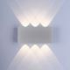Paul Neuhaus 9488-21 - LED Wand Lamp voor Buiten CARLO 6xLED/0,8W/230V IP54
