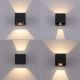 Paul Neuhaus 9493-13 - LED Wand Lamp voor Buiten BLOCK LED/6W/230V IP54