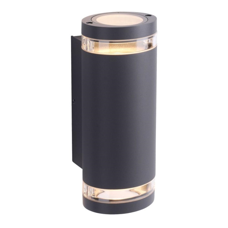 Paul Neuhaus 9494-13 - Applique murale d'extérieur KARL 2xGU10/35W/230W IP44