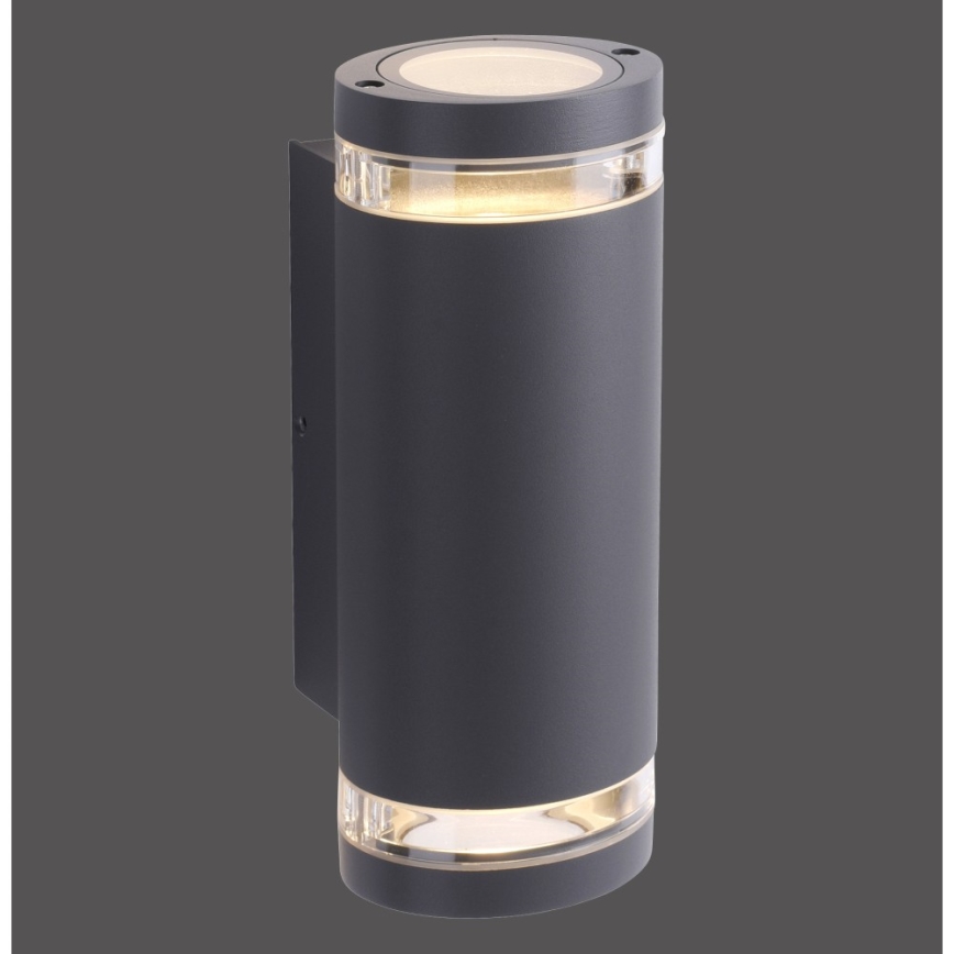 Paul Neuhaus 9494-13 - Wand Lamp voor Buiten KARL 2xGU10/35W/230W IP44