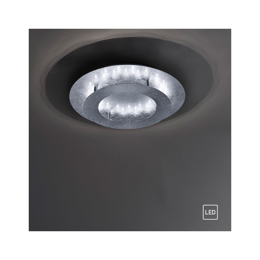 Paul Neuhaus 9620-21 - LED Plafond Lamp NEVIS LED/18W/230V zilver