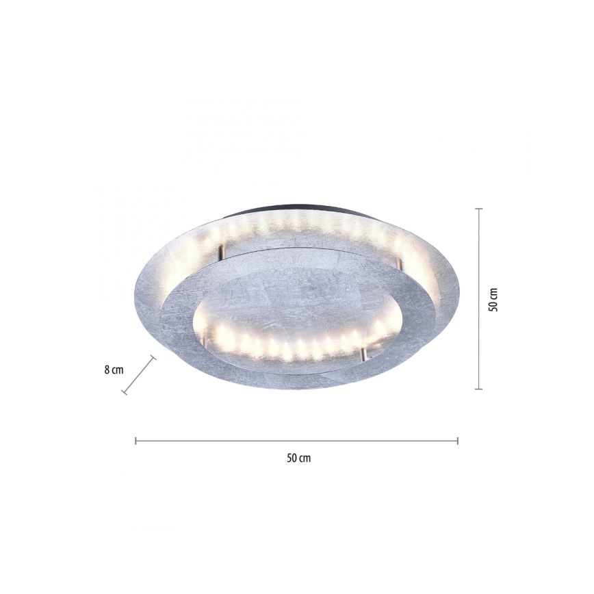 Paul Neuhaus 9621-21 - LED Plafond Lamp NEVIS LED/24W/230V