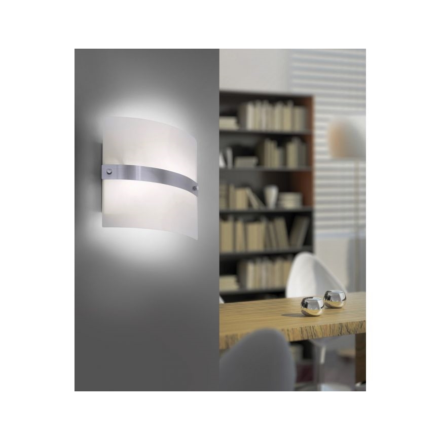 Paul Neuhaus 9847-55 - Applique murale SQUARE 2xE14/40W/230V