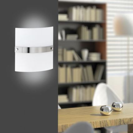 Paul Neuhaus 9847-55 - Applique murale SQUARE 2xE14/40W/230V