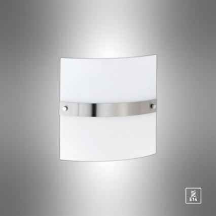 Paul Neuhaus 9847-55 - Applique murale SQUARE 2xE14/40W/230V