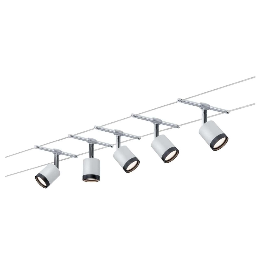 Paulmann 3981 - SET 5xLED/4W Spot voor een stringsysteem TUBE 230V