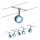 Paulmann 3982 - SET 5xLED/4W Spot voor een stringsysteem TIP 230V