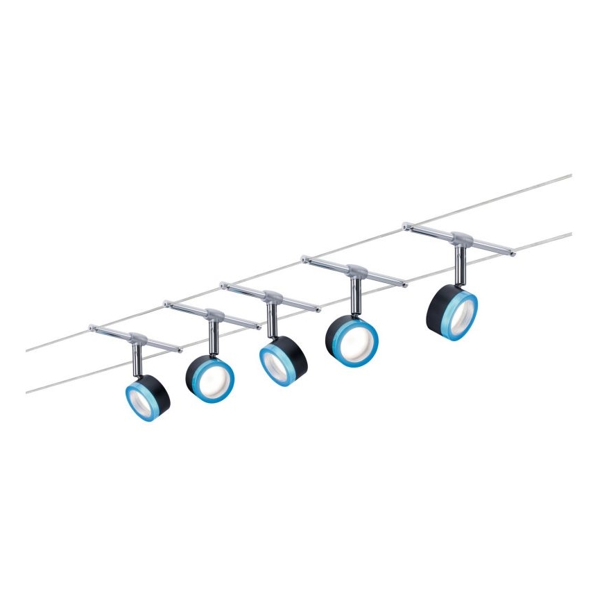 Paulmann 3982 - SET 5xLED/4W Spot voor een stringsysteem TIP 230V