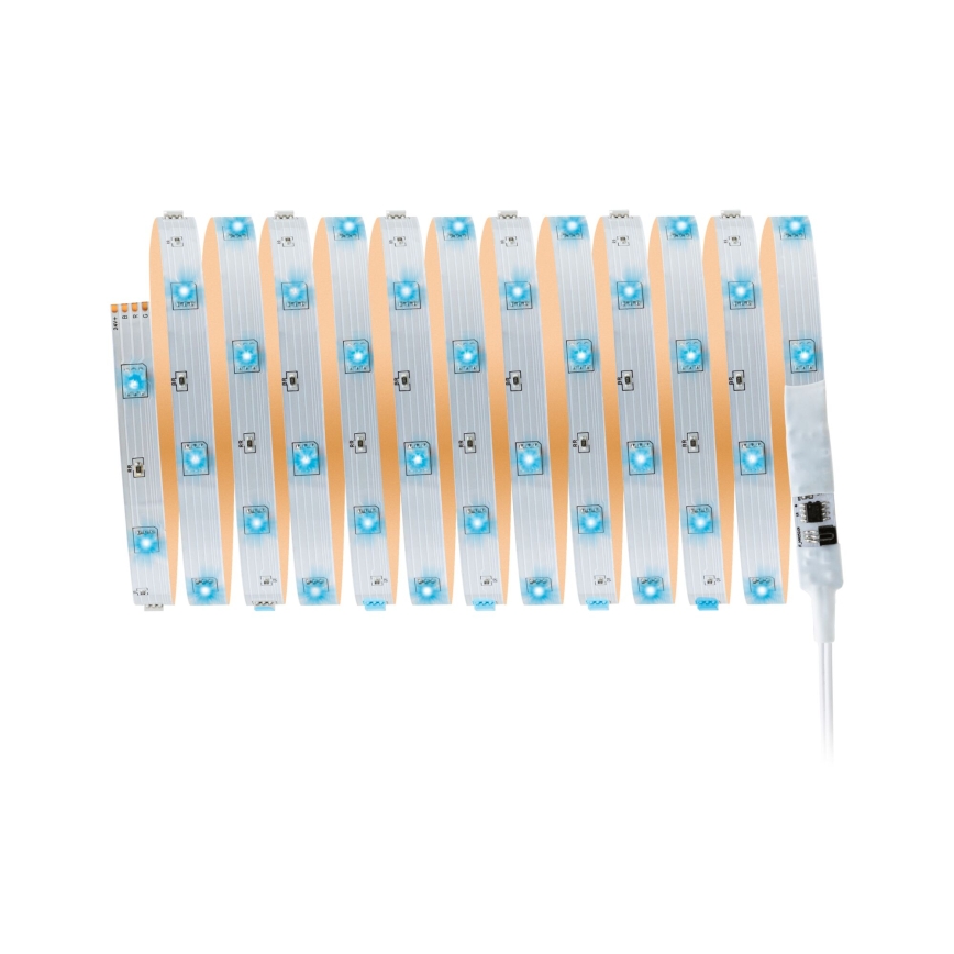 Paulmann 3988 - Ruban LED RGBW 13W dimmable TIP 5 m 230V + télécommande