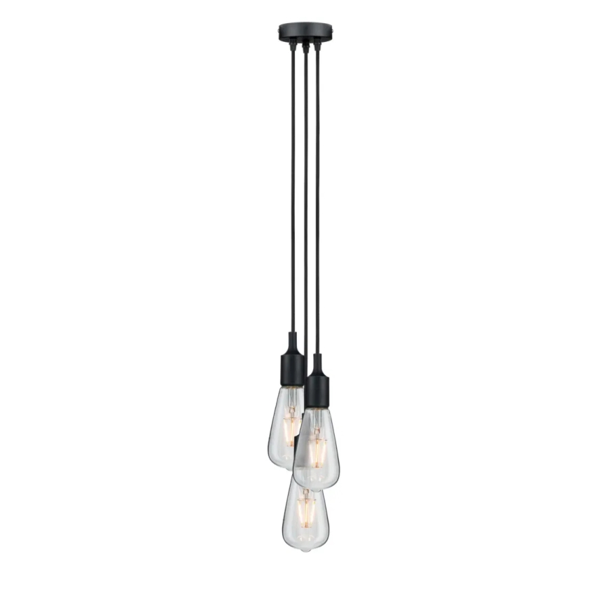 Paulmann 50382 - 3xE27/60W Câble d'alimentation KETIL 230V