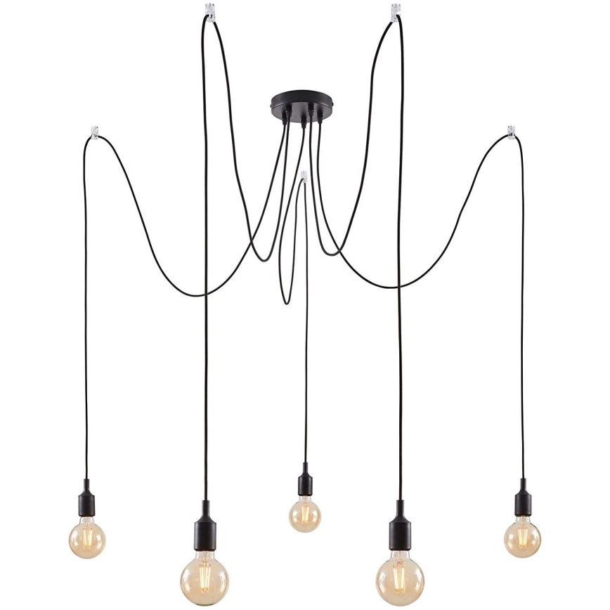 Paulmann 50389 - Hanglamp aan een koord NEORDIC 5xE27/20W/230V spin