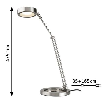 Paulmann 70245 - LED/6,7W Lampe de table ZEN 230V