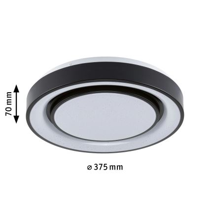 Paulmann 70544 - Dimbare LED RGBW/22W Plafond Lamp RAINBOW 230V 3000-6500K + afstandsbediening