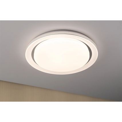 Paulmann 70547 - Plafonnier à intensité variable LED RGBW/38,5W RAINBOW 230V 3000-6500K + Télécommande