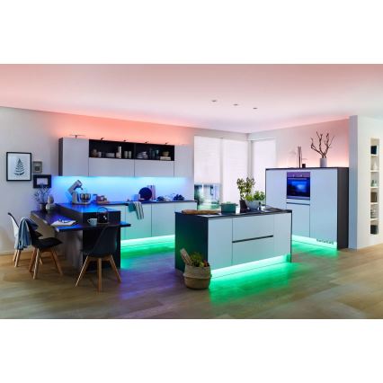 Paulmann 70627 - LED RGB/18W IP44 Dimbare badkamerstrip MAXLED 1,5 m 230V + afstandsbediening