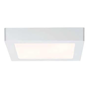 Paulmann 70645 - LED/12,5W Plafonnier LUNAR 230V 22,5x22,5 cm blanc