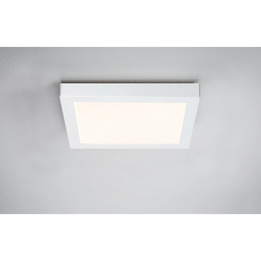Paulmann 70645 - LED/12,5W Plafonnier LUNAR 230V 22,5x22,5 cm blanc