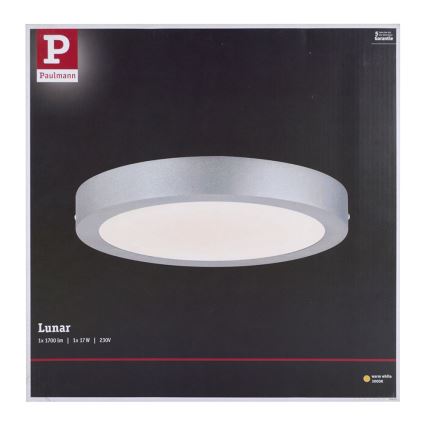 Paulmann 70655 - LED/17W Plafonnier LUNAR 230V