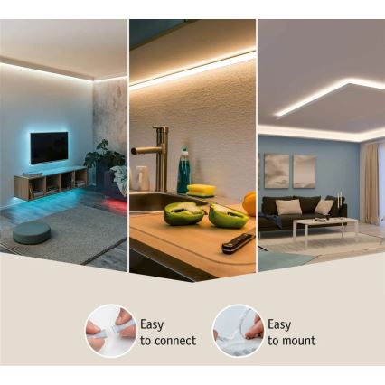 Paulmann 70672 - LED/18W IP44 Dimbare badkamerstrip MAXLED 1,5 m 2700K 230V
