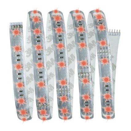 Paulmann 70674 - LED RGB/22W Dimbare strip MAXLED 1,5 m 230V + afstandsbediening