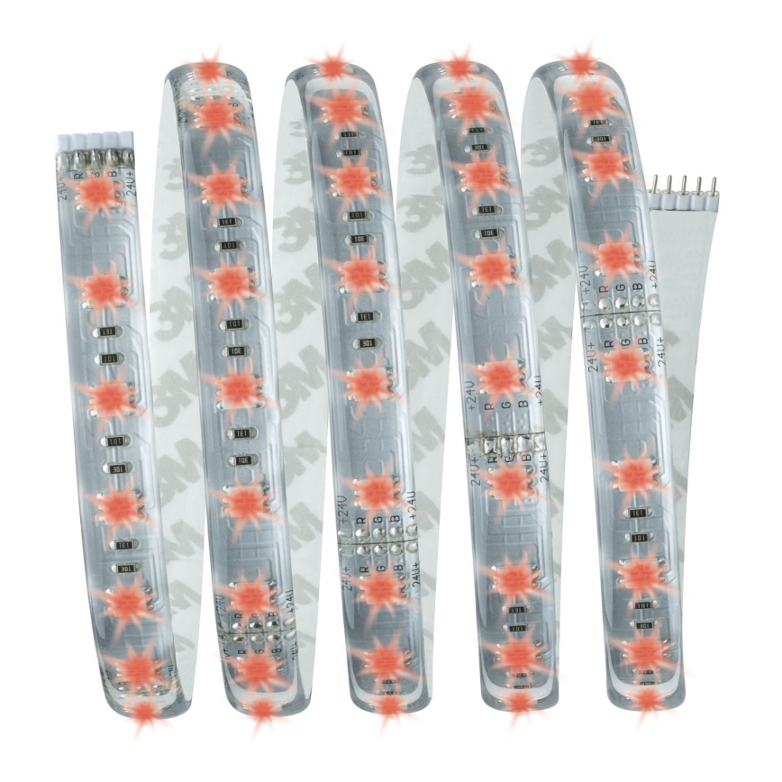 Paulmann 70674 - LED RGB/22W Dimbare strip MAXLED 1,5 m 230V + afstandsbediening