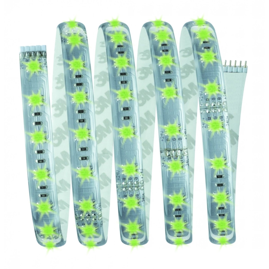 Paulmann 70674 - LED RGB/22W Dimbare strip MAXLED 1,5 m 230V + afstandsbediening