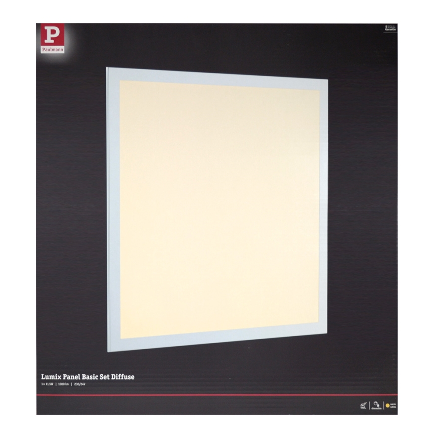 Paulmann 70811 - LED/11,5W Panneau à intensité modulable LUMIX 230/24V