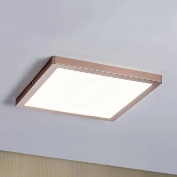 Paulmann 70873 - LED/24W Dimbaar lichtpaneel ATRIA 230V 2700K 30x30 cm Roségoud