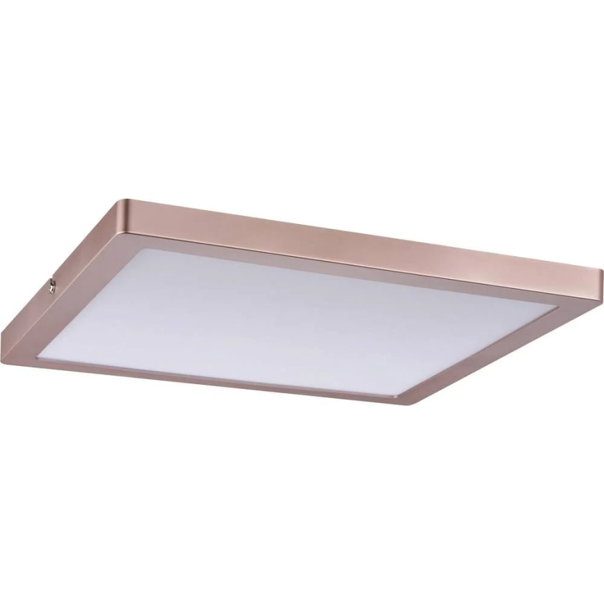 Paulmann 70873 - LED/24W Dimbaar lichtpaneel ATRIA 230V 2700K 30x30 cm Roségoud
