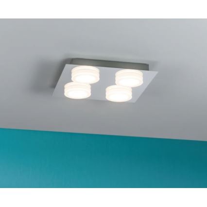 Paulmann 70875 - 4xLED/5W IP23 Badkamer Plafond Lamp DORADUS 230V