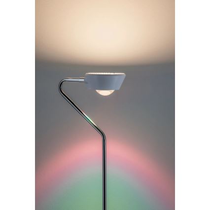 Paulmann 70920 - LED/7,5W Lampadaire dimmable RAMOS 230V blanc/chrome brillant
