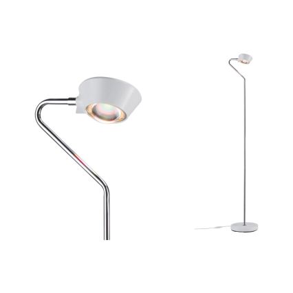 Paulmann 70920 - LED/7,5W Lampadaire dimmable RAMOS 230V blanc/chrome brillant