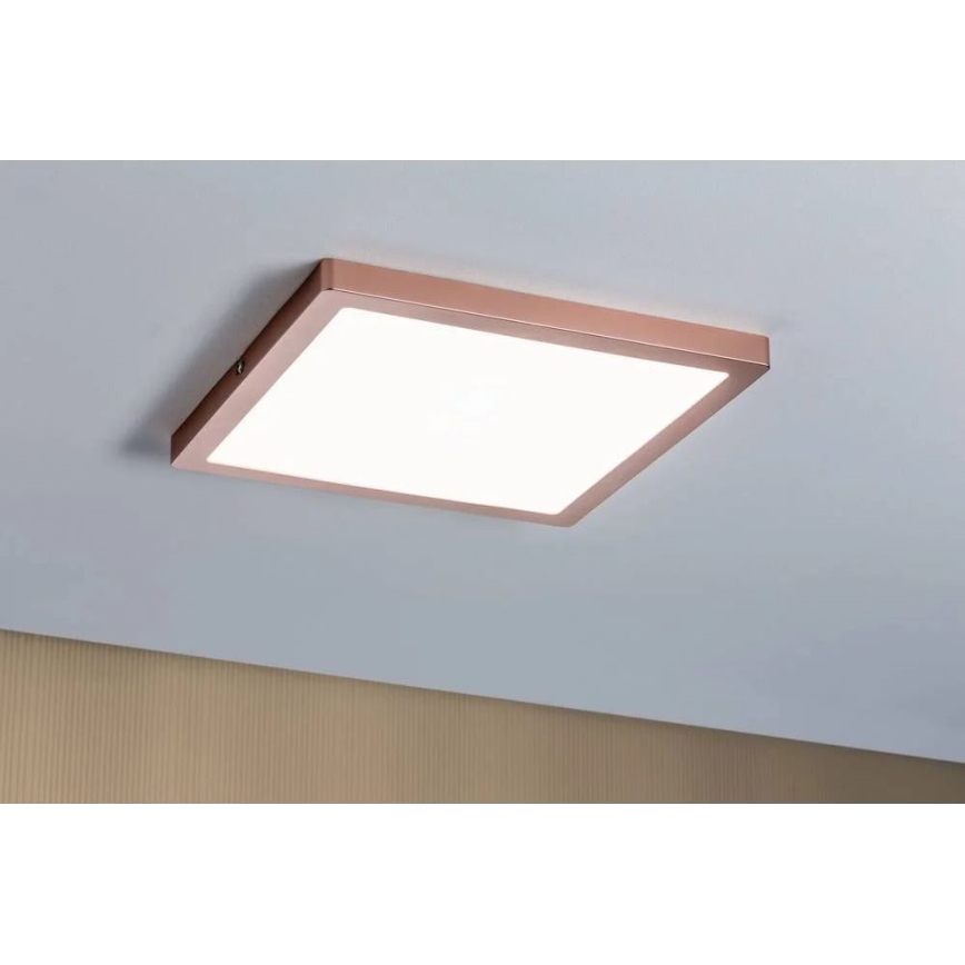 Paulmann 70941 - LED/20W Bevestigd lichtpaneel ATRIA 230V 4000K 30x30 cm Roségoud