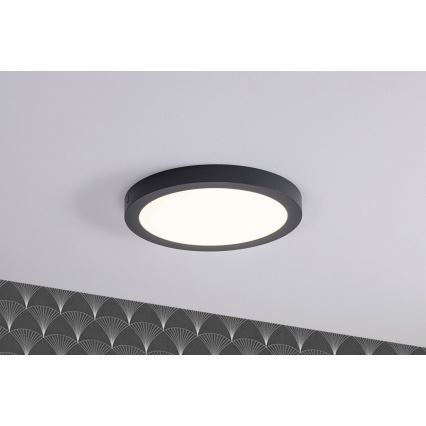 Paulmann 70988 - LED/22W Plafondlamp ABIA 230V antraciet